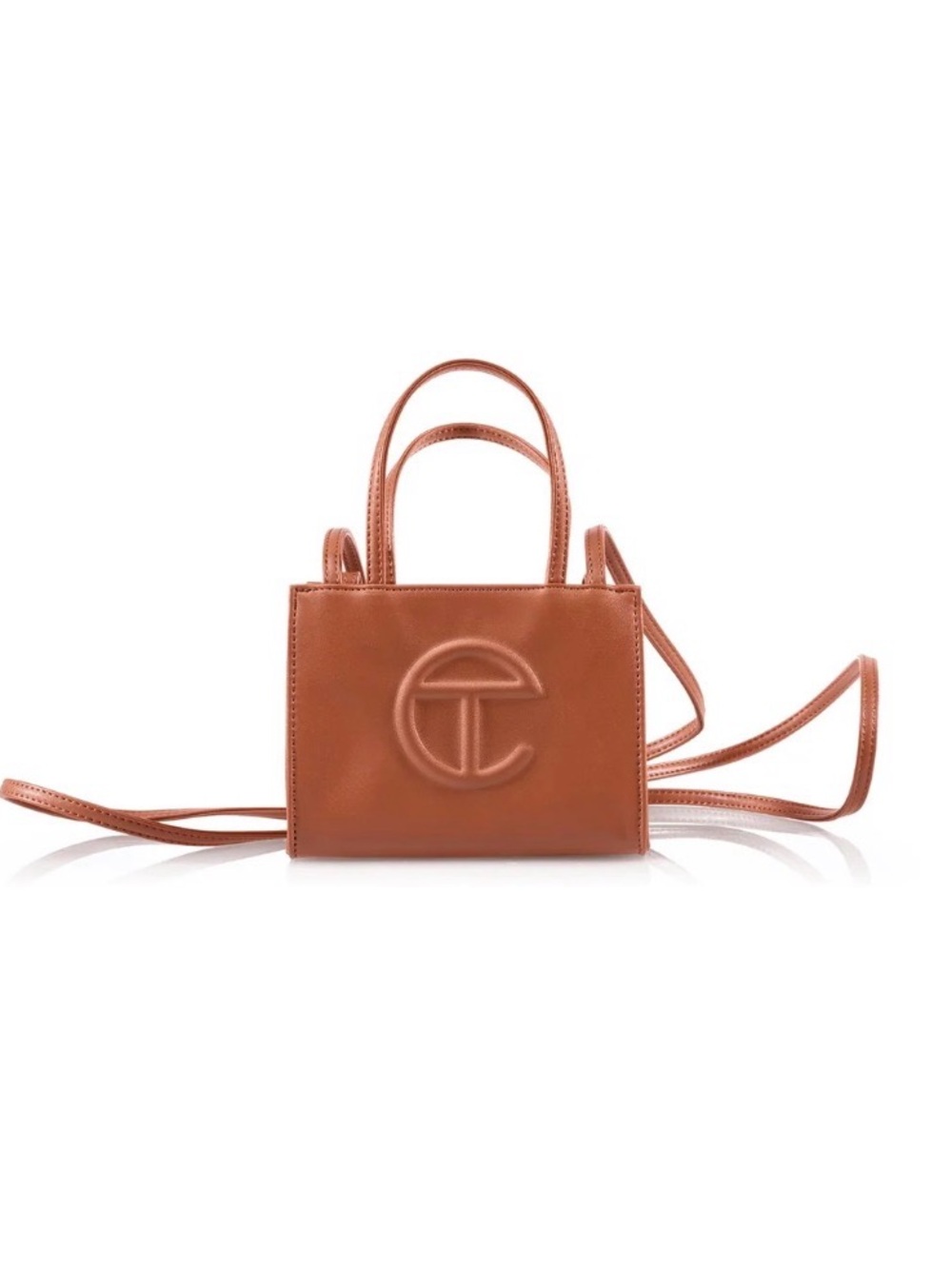 Telfar Small Shopping Bag - Tan / Brown